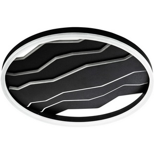 Изображение товара Потолочный светильник светодиодный с пультом с регулировкой цветовой температуры и яркости LED4U LED4U L1055-500 BK