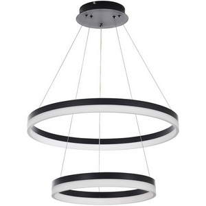 Изображение товара Подвесной светильник светодиодный с пультом с регулировкой цветовой температуры и яркости LED4U LED4U L10823-60-40 BK