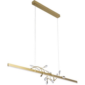 Изображение товара Подвесной светильник светодиодный хрустальный с регулировкой цветовой температуры LED4U LED4U L3103-1200