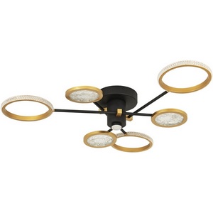 Изображение товара Потолочная люстра светодиодная с регулировкой цветовой температуры LED4U LED4U L3123-6