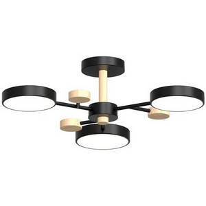 Изображение товара Потолочная люстра светодиодная на штанге LED4U LED4U L3203-620 BK