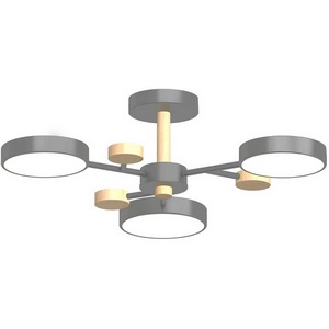 Изображение товара Потолочная люстра светодиодная на штанге LED4U LED4U L3203-620 GR