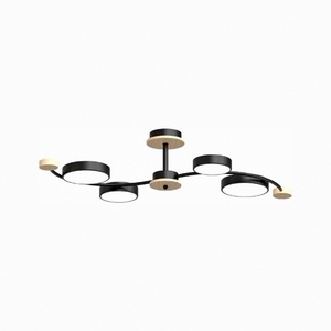 Изображение товара Потолочная люстра светодиодная на штанге LED4U LED4U L3206-800 BK