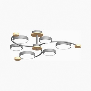 Изображение товара Потолочная люстра светодиодная на штанге LED4U LED4U L3207-840 GR