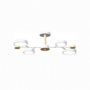 Изображение товара Потолочная люстра светодиодная на штанге LED4U LED4U L3213-670 WH