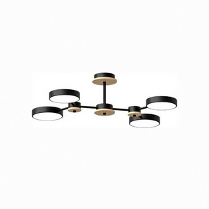 Изображение товара Потолочная люстра светодиодная на штанге LED4U LED4U L3215-630 BK