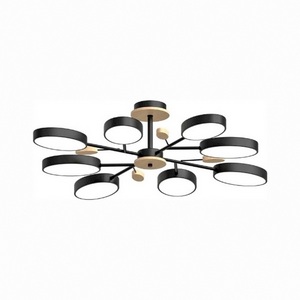 Изображение товара Потолочная люстра светодиодная на штанге LED4U LED4U L3221-850 BK