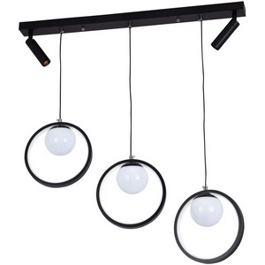 Изображение товара Подвесной светильник светодиодный с регулировкой цветовой температуры LED4U LED4U L7103-5 BK