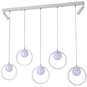 Изображение товара Подвесной светильник светодиодный с регулировкой цветовой температуры LED4U LED4U L7103-7 WТ