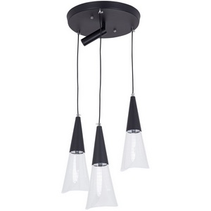 Изображение товара Подвесной светильник светодиодный с регулировкой цветовой температуры LED4U LED4U L7106-4 BK