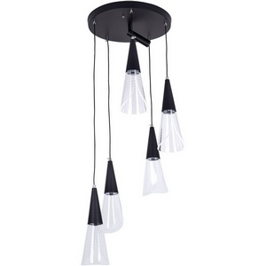 Изображение товара Подвесной светильник светодиодный с регулировкой цветовой температуры LED4U LED4U L7106-6 BK