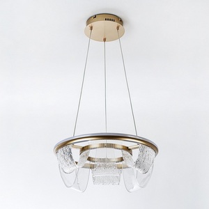 Изображение товара Подвесной светильник светодиодный с пультом с регулировкой цветовой температуры LED4U LED4U L7706-460 GD