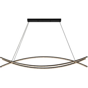 Изображение товара Подвесной светильник светодиодный с регулировкой цветовой температуры LED4U LED4U L8630-1200 BK