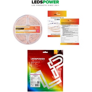Изображение товара Светодиодная лента 11Вт/м 24В 5м LEDS POWER 006338