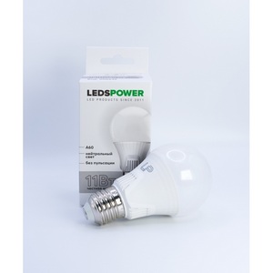 Изображение товара Лампочка светодиодная E27 11Вт 4000K LEDS POWER 006635