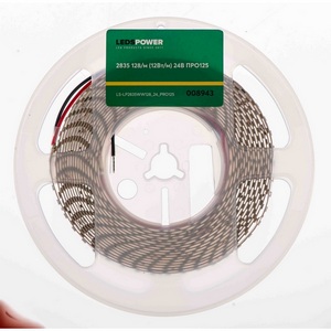 Изображение товара Светодиодная лента 12Вт/м 24В 5м LEDS POWER ПРО125 008943