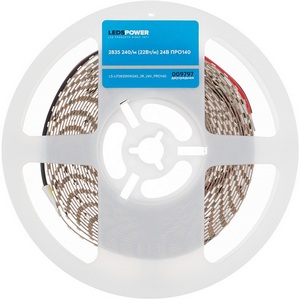 Изображение товара Светодиодная лента двухрядная 22Вт/м 24В 5м LEDS POWER ПРО140 009797