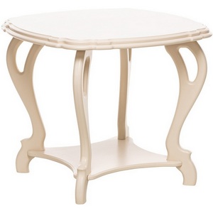 Изображение товара Стол журнальный с полкой Leset Кофейный П Leset 2100680000005 (квадратная столешница, 4 ножки)