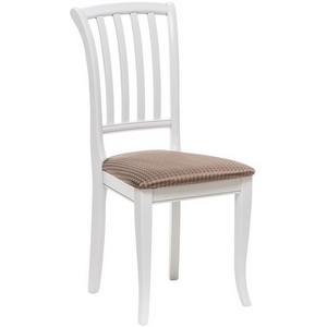 Изображение товара Стул для гостиной белый Leset Остин (белый, обивка жаккард Flora) 2500000012129