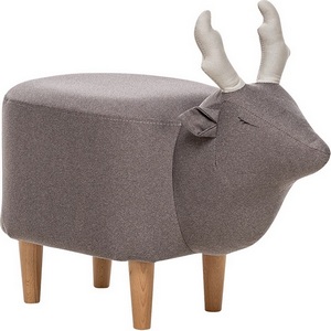 Изображение товара Пуф Leset Maral COMBI (Фанера,Массив дерева,Рогожка) арт.2500000043567