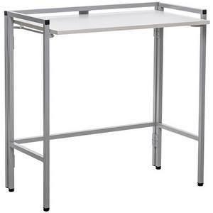 Изображение товара Стол банкетный раскладной Leset Энзо 800 (каркас серый, Бетон Пайн Светлый) 2500000104022 (прямоугольная столешница, I I-образная опора)