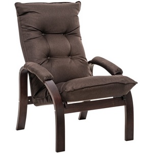 Изображение товара Кресло-трансформер Leset Левада (Фанера,Березовый шпон,Металл,Рогожка/Орех) арт.2500000117176