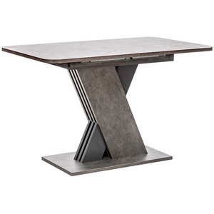 Изображение товара Стол с вставкой раздвижной Leset Гросс (Камень темный/Графит) 2500000122316 (прямоугольная столешница)