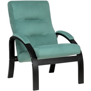 Изображение товара Кресло Leset Лион (Фанера,Березовый шпон,Металл,Велюр/Венге) арт.2500000129407