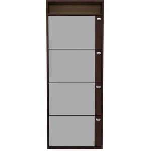 Изображение товара Обувница Leset Эдит 4S (ЛДСП,ПВХ,Зеркало/Венге) арт.2500000205088