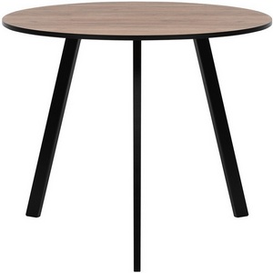 Изображение товара Стол Leset Юка 900 (Металл, ЛДСП/Черный) 2500000255786 (круглая столешница)