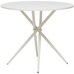 Изображение товара Стол Leset Инаби (Металл, ЛДСП/Белый) 2500000255823 (круглая столешница)