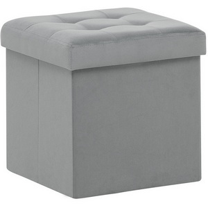 Изображение товара Пуф Leset Плуто складной с крышкой (МДФ,Велюр) арт.4687205418159