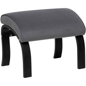 Изображение товара Пуф Leset Универсальный с кантом 4687206818224 Фанера,Шпон, Велюр, Серый, Венге