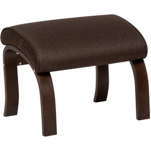 Изображение товара Пуф Leset Универсальный с кантом 4687206818309 Фанера,Шпон, Рогожка, Коричневый, Орех