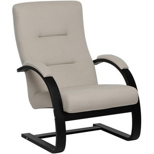 Изображение товара Кресло Leset Монэ 4687206966475 Фанера,Береза,Шпон, Велюр, Бежевый, Венге