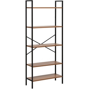 Изображение товара Стеллаж Leset Стилвуд 25 широкий, 5 полок 4687207095471 Металл, Черный