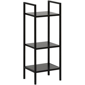 Изображение товара Стеллаж Leset Стилвуд 13 узкий, 3 полки 4687207095730 Металл, Черный
