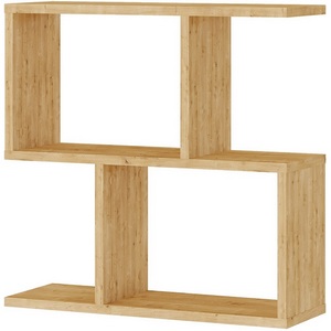 Изображение товара Стол с деревянной столешницей шириной 60 см журнальный с полкой приставной HOMEMANIA COFFEE TABLE LEVE (прямоугольная столешница)