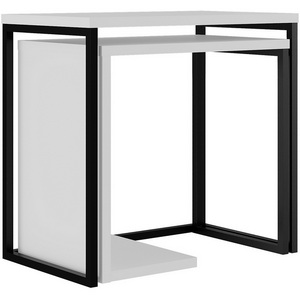 Изображение товара Стол с деревянной столешницей с прямыми углами приставной LEVE ZIGOSH COFFEE TABLE