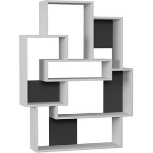 Изображение товара Стеллаж ламинированный прямой BARCE BOOKCASE LEVE (ЛДСП/Белый) арт.LEV00582