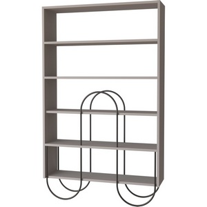 Изображение товара Стеллаж прямой NORFOLK BOOKCASE LEVE (ЛДСП,Металл/Черный,Бежевый) арт.LEV00664