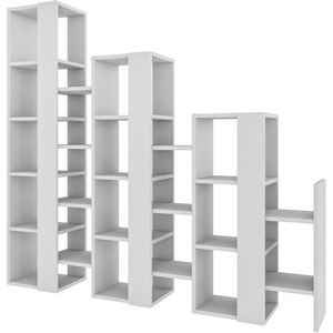 Изображение товара Стеллаж Прямые LIFT SEPARATOR BOOKCASE (ЛДСП/Белый) LEVE