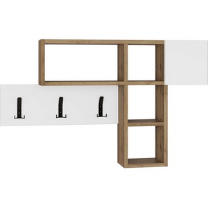 Изображение товара Вешалка для одежды GAME HANGER LEVE (ЛДСП/Светло-коричневый) арт.LEV00796