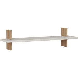 Изображение товара Полка прямая MUST SHELF LEVE (ЛДСП/Дуб,Белый) арт.LEV00913