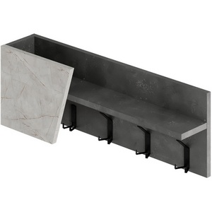 Изображение товара Вешалка для одежды ELEVA HANGER LEVE (ЛДСП/Белый) арт.LEV01143