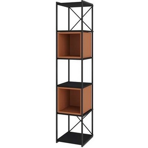 Изображение товара Стеллаж прямой VALE MINI BOOKCASE LEVE (Металл/Черный) арт.LEV01146