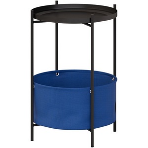 Изображение товара Журнальный стол LAVARIS Элдэй CUBA DENIM(синий)/черный муар 6238440801