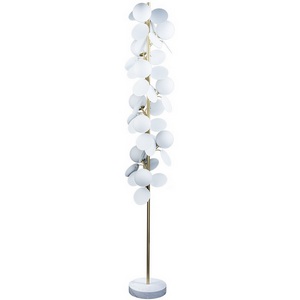 Изображение товара Торшер с галогенными лампами с выключателем 10008F Loft It MATISSE white шарики