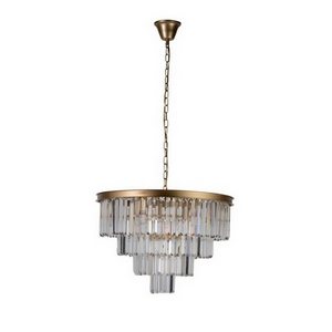 Изображение товара Подвесная каскадная люстра хрустальная светодиодная Loft It Prism Clear 10019/600C