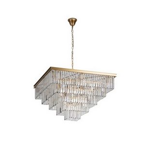 Изображение товара Подвесная каскадная люстра хрустальная светодиодная Loft It Prism Clear 10019/800S